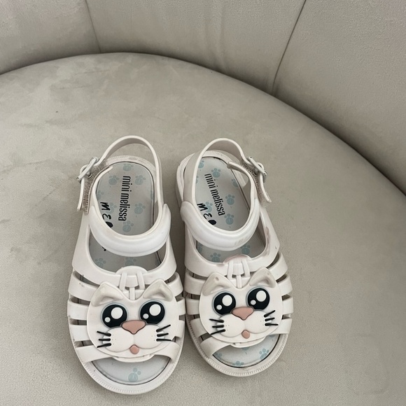 Mini Melissa Toddler Sandals - Size 8 - Picture 2 of 4